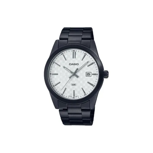 CASIO Standard Series Кварцевый механизм нержавеющая сталь ремешок мужские часы белый циферблат