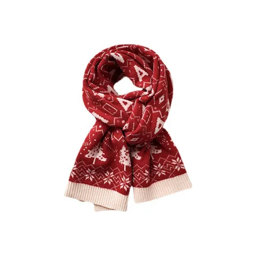 Акриловые вязаные шарфы унисекс