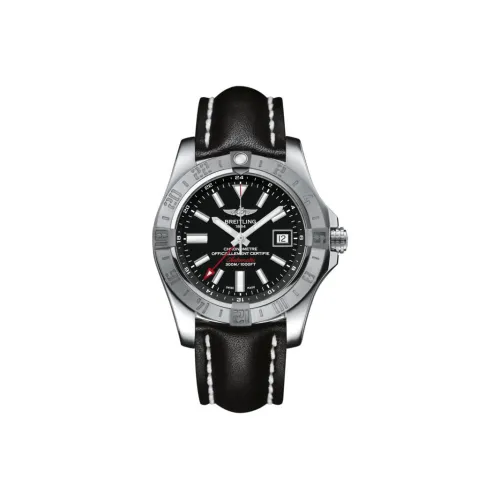 BREITLING Автоматический Механический Часы Мужские Avenger 43 мм Черные