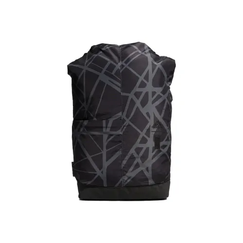 Adidas Wuji Series Полиэстер Рюкзак Стандартный Унисекс Черный