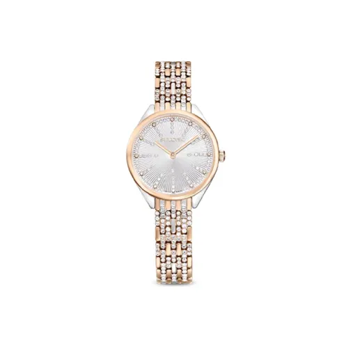 Swarovski Наручные часы Кварцевый механизм Металлический ремешок Белый циферблат Женские часы 5649987