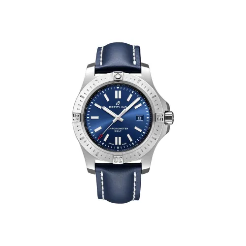 BREITLING Автоматический Механический Часы Мужские 44 мм Синий