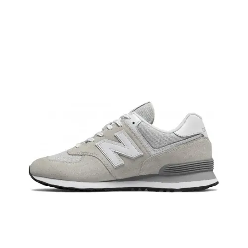 New Balance NB 574 Low Топ Марафон Беговые кроссовки Унисекс Серый 2E Ширина