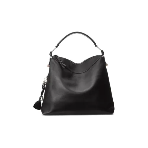 Polo Ralph Lauren Телячья кожа Сумка Средний Женская Черная