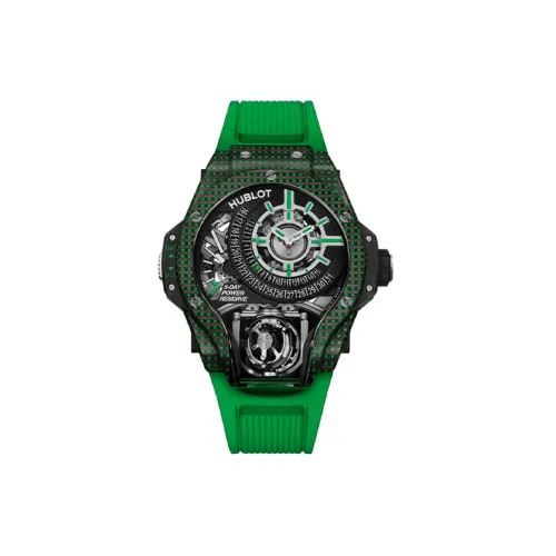 HUBLOT Masterpiece Ручной механизм Мужские часы 49 мм Черный циферблат