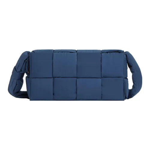 Bottega Veneta Padded Tech Cassette Ткань Сумка-подушка Сумка через плечо Средний Мужской Синий