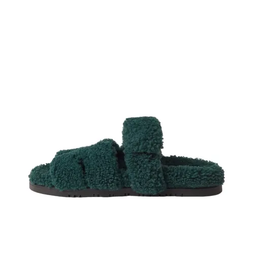 HERMES Chypre Стильные Сандалии Женские Зеленые