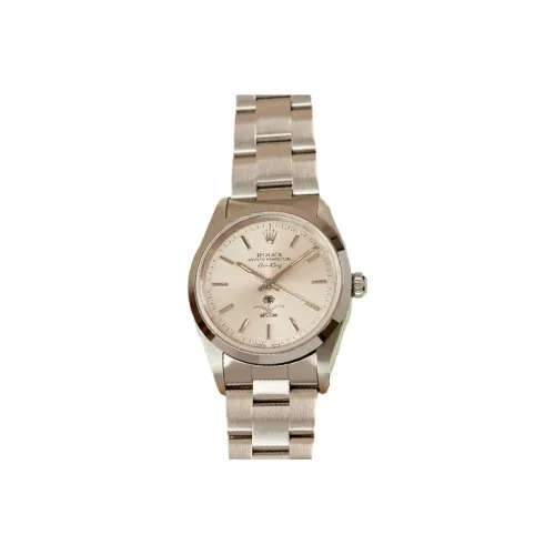 ROLEX Автоматический Механический Механизм Мужские Часы 34 мм Золотой Циферблат