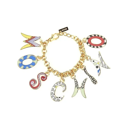 MOSCHINO Браслеты из бронзы Многоцветные Женские