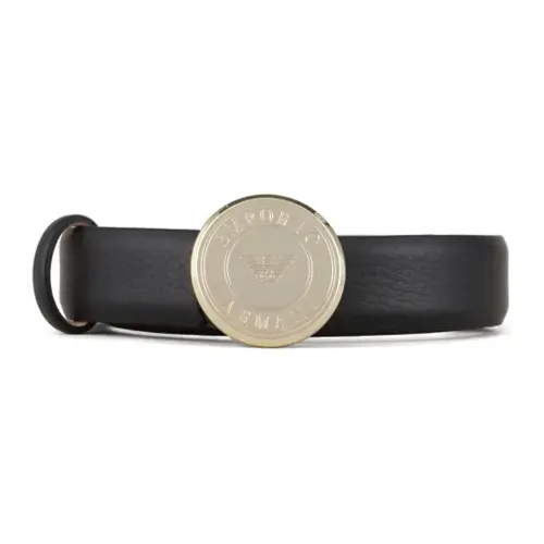 EMPORIO ARMANI Минималистичный Casual Fashion Smooth Clasp Кожаные ремни Женские