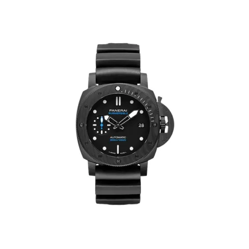 PANERAI Автоматический Механический Механизм Мужские Часы SUBMERSIBLE Collection 42 мм Черные