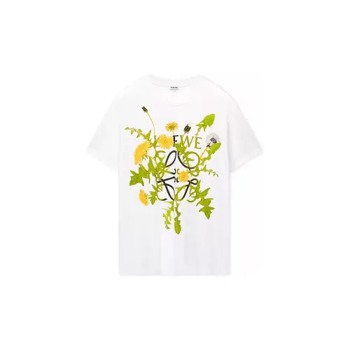 LOEWE Совместное издание Белая Мужская T-рубашка