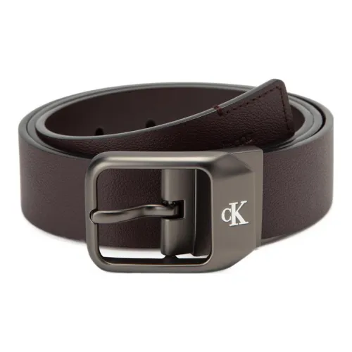 Calvin Klein Ремни из коровьей кожи, черные, мужские