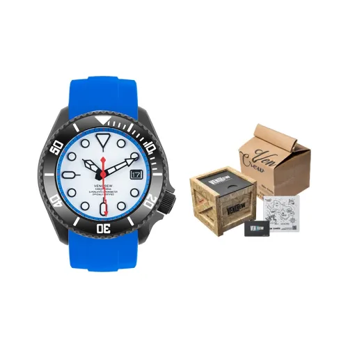 VENCREW Дораэмон C Dream Автоматический Механический Механизм Часы Унисекс Черный Циферблат VENCREW ZTK7