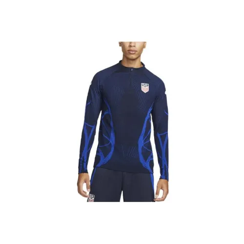 Nike Ярко-синие Мужские T-рубашки