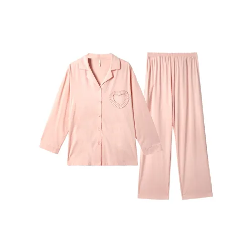 XUEERMIAN Свет Кармин Красный Женские Пижамные Комплекты