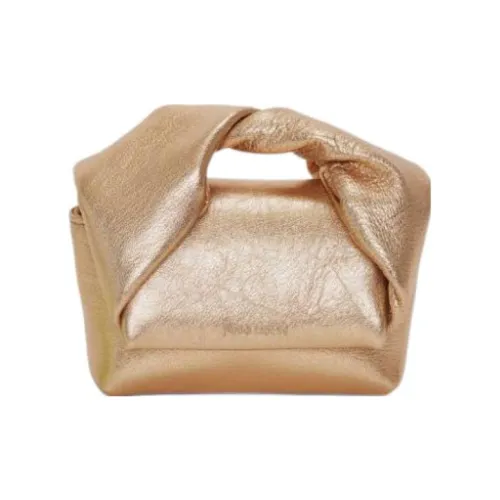 JW Anderson Full с рельефом овечья кожа сумка через плечо мини женская золотая