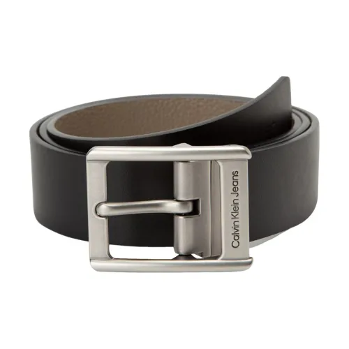 Calvin Klein Ремни из коровьей кожи Мужской Черный