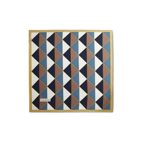 SAINT LAURENT Шелковые шарфы Разноцветные Женские