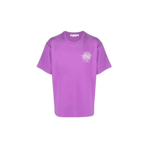 Off Белый T-Рубашка Мужская Орхидейно-фиолетовая