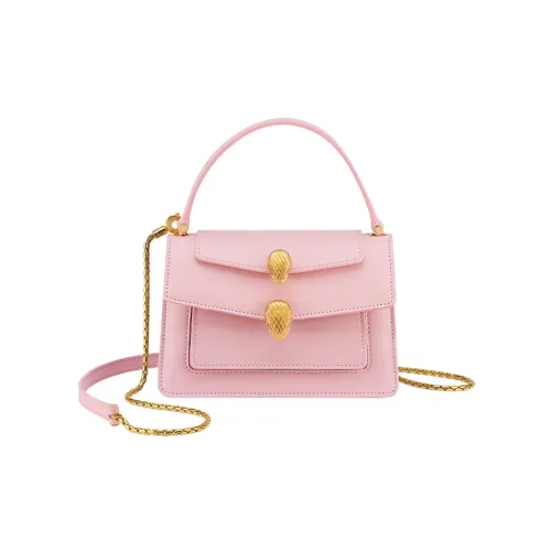 BVLGARI Alexander Wang Коллаборация Телячья кожа Бананка Маленькая Сумка Женская Розовая