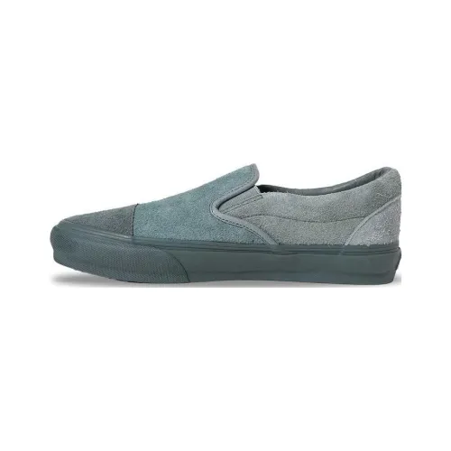 Pilgrim Surf+Supply x Vans Slip On Series 'Balsam Зеленый' Низкие кроссовки для скейтбординга унисекс зеленые