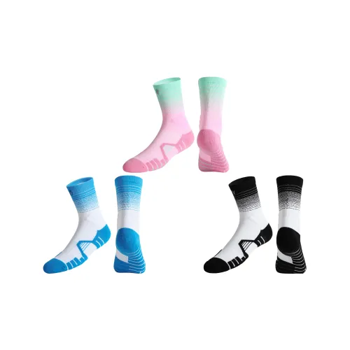 VEIDOORN Баскетбольные носки Унисекс Набор в подарочной коробке Розовый Синий