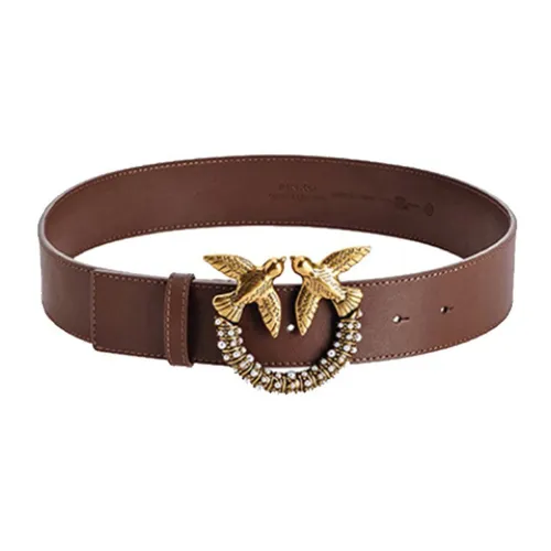 PINKO Flying Bird Логотип Повседневный Плавная пряжка Женские Ширина 4CM