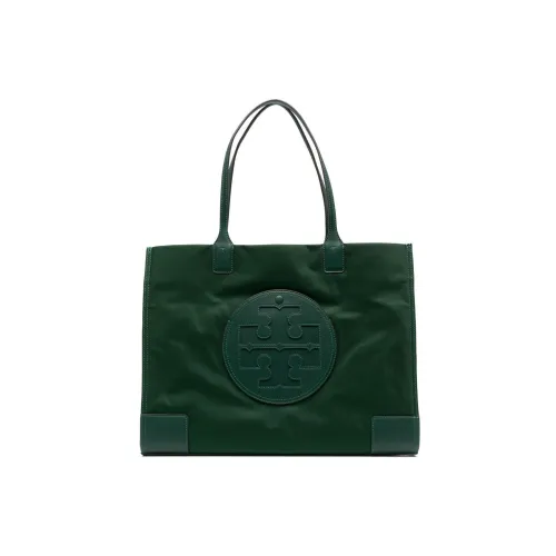 TORY BURCH Ella Нейлон с коровьей кожей одно плечо сумка среднего размера женский яшма