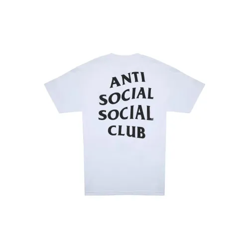 ANTI SOCIAL SOCIAL CLUB Белая унисекс футболка
