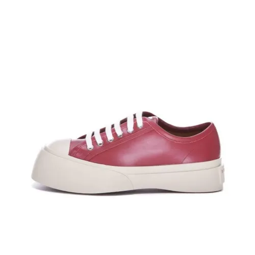 MARNI Низкий Топ Стильный Скейтбординг Женские Красный