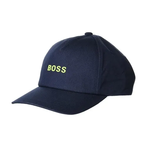 Hugo Boss Хлопковые кепки синие мужские