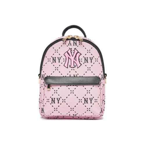 MLB Нейлон с искусственной кожей рюкзак мини женский розовый