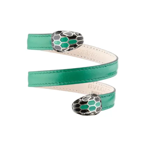 BVLGARI Serpenti Series Телячья кожа Наручные повязки Женские