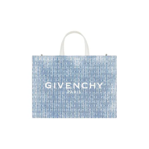 GIVENCHY Деним Тоут Сумка Сумка для покупок Сумка среднего размера Женская Светло-синяя