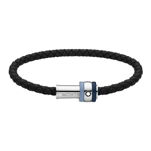 MONTBLANC Браслеты из нержавеющей стали, черные, мужские