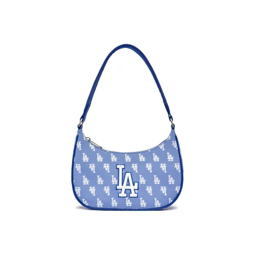 Mlb Base Logo Полиэстер Плечо Сумка Хобо Сумка Пельмени Сумка Сумка через плечо Женская Синяя