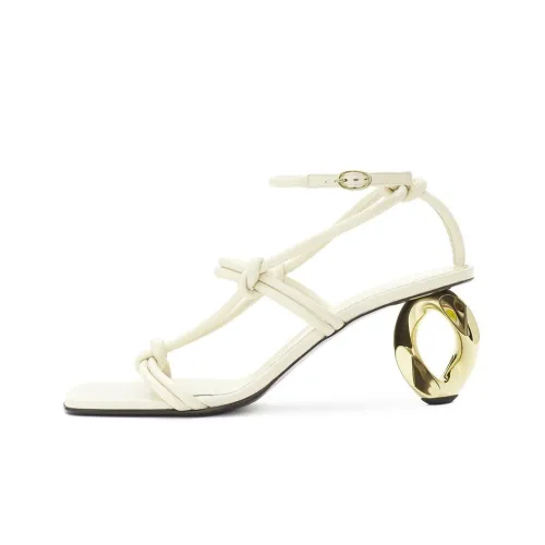 JW Anderson One Ремешок Сандалии Женские Белые