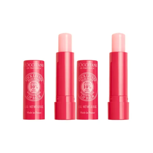 L'OCCITANE Shea Wonderful Розовые Бальзамы для губ 4,5г*2