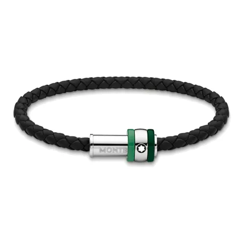 MONTBLANC Браслеты из нержавеющей стали, черные, мужские