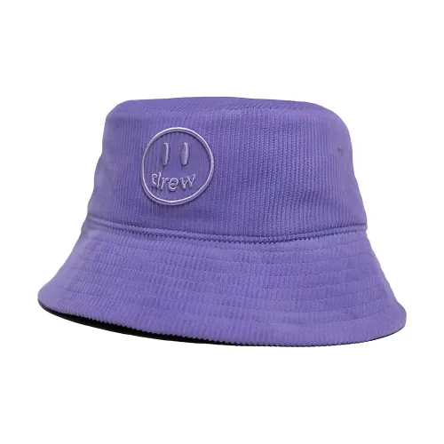 Drew House Вельвет Шляпы ведра Фиолетовый Унисекс
