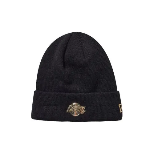 New Era Хлопок Шапки-бини Черный Унисекс