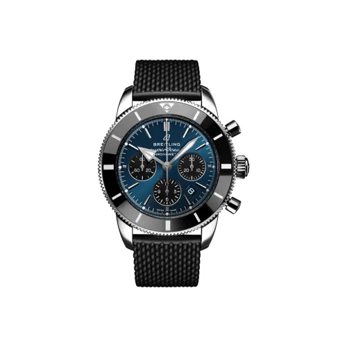 BREITLING Автоматический Механический Часы Мужские Super Ocean Culture Collection 46 мм Синий