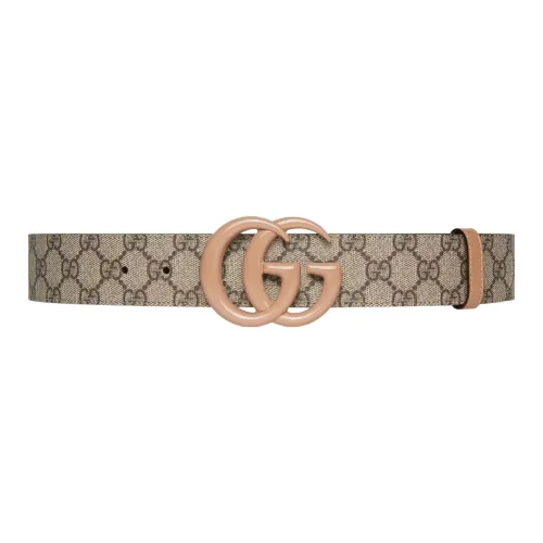 GUCCI Logo Fashion Casual Smooth Clasp Leather Belts Women's Width 4CM GUCCI Logo Fashion Casual Плавная застежка Кожаные ремни Женские Ширина 4CM