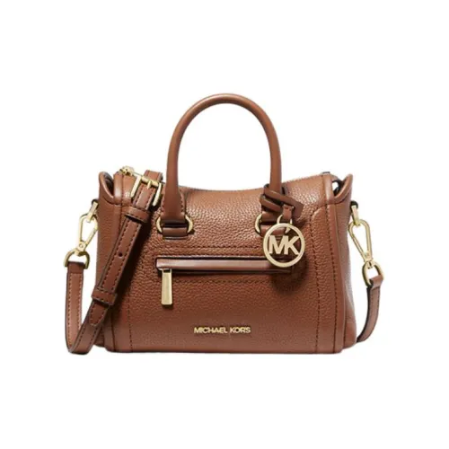 MICHAEL KORS Carine Кожа Сумка через плечо Сумка Мини Женская Коричневая