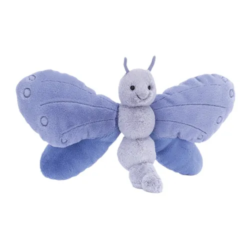 JELLYCAT Коллекция вдохновленная насекомыми Гиацинт Бабочка Кукла Плюшевая кукла 20 см высокая