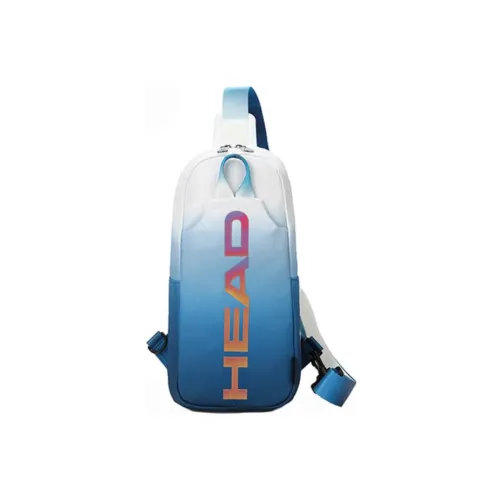 HEAD Полиэстер Сумка через плечо Sling Сумка Средний Унисекс Синий Белый Градиент Черный Черно-белый Градиент