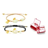 Пара подарочных коробок 2 (черный + желтый)