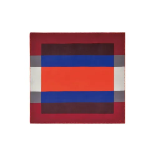 LONGCHAMP Шарфы из шерсти и трикотажа Многоцветные Женские