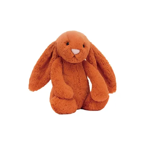 JELLYCAT Shy Collection Апельсиновый Кролик Кукла Плюшевая Кукла 17см 30см Высота